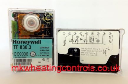 Honeywell TF836.3 240v Control Box 02236U